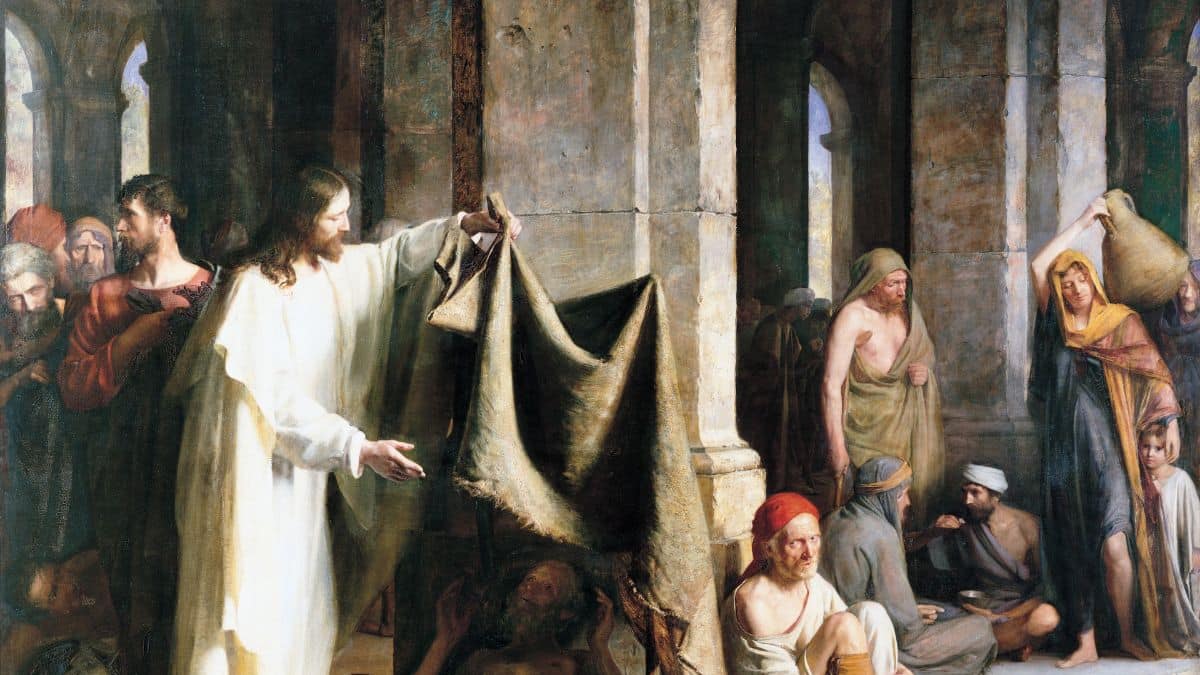 The story of Jesus and the pool of Bethesda, as illustrated in this Carl Bloch painting, is one of many events from the life of Jesus covered in the Come Follow Me 2023 curriculum drawn from the New Testament.