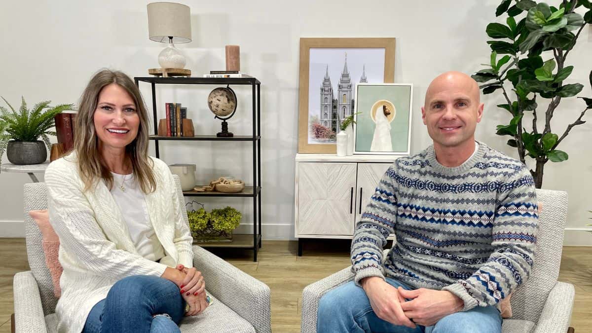 The Real Talk Come Follow Me Podcast (now called Talk of Him) with Ganel-Lyn Condie and John Fossum now has a companion study guide book for the New Testament.