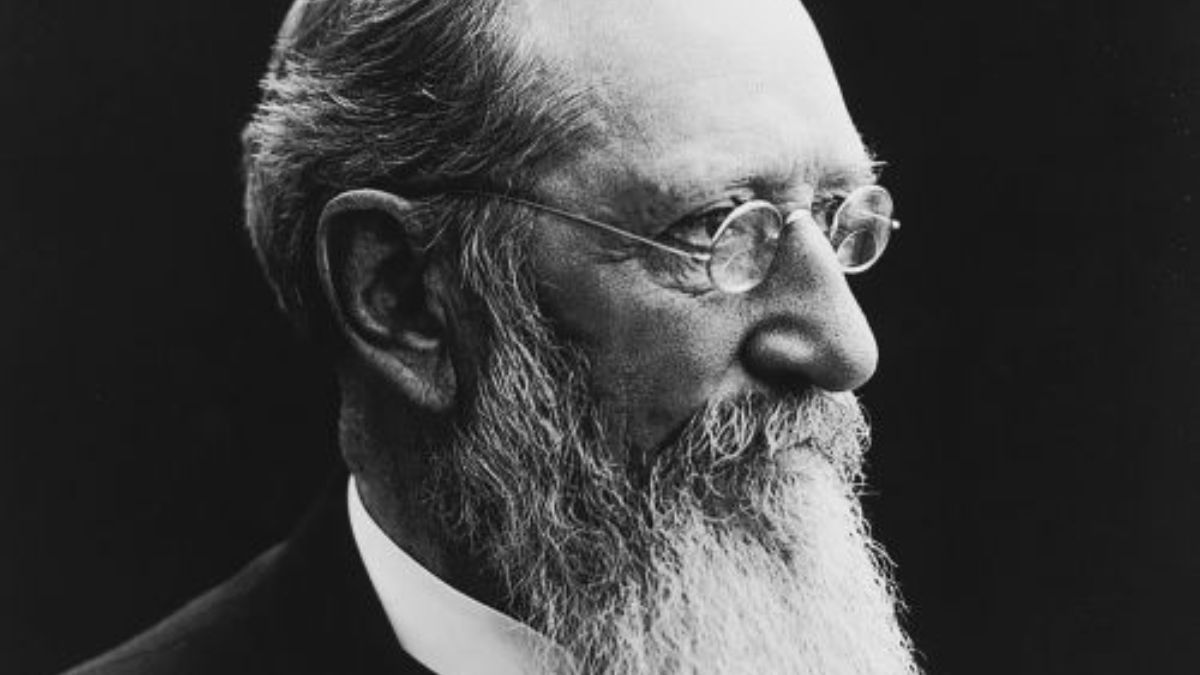 A side profile photo of the Latter-day Saint prophet, Joseph F. Smith.