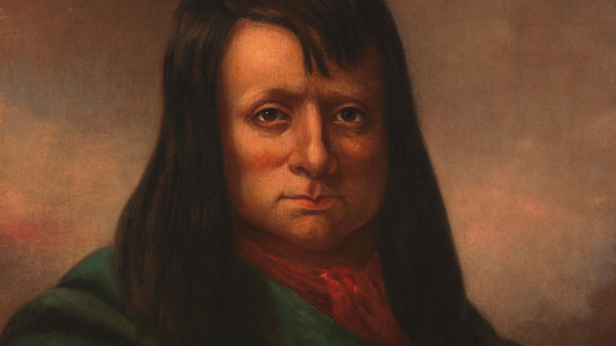 Painting of Chief Wakara, the 19th-century Ute leader, by artist Solomon Nunes Carvalho