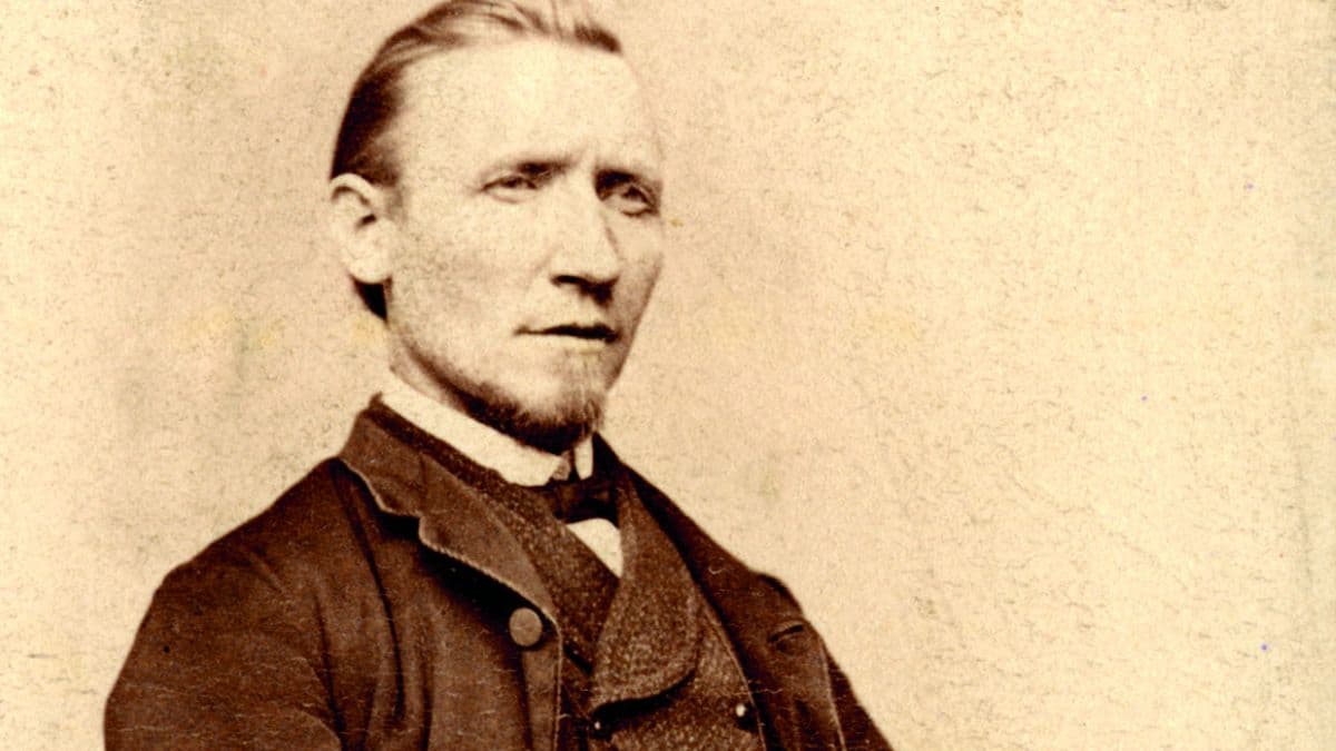 A photograph of CCA Christensen, one of the most influential pioneer artists in Latter-day Saint history.