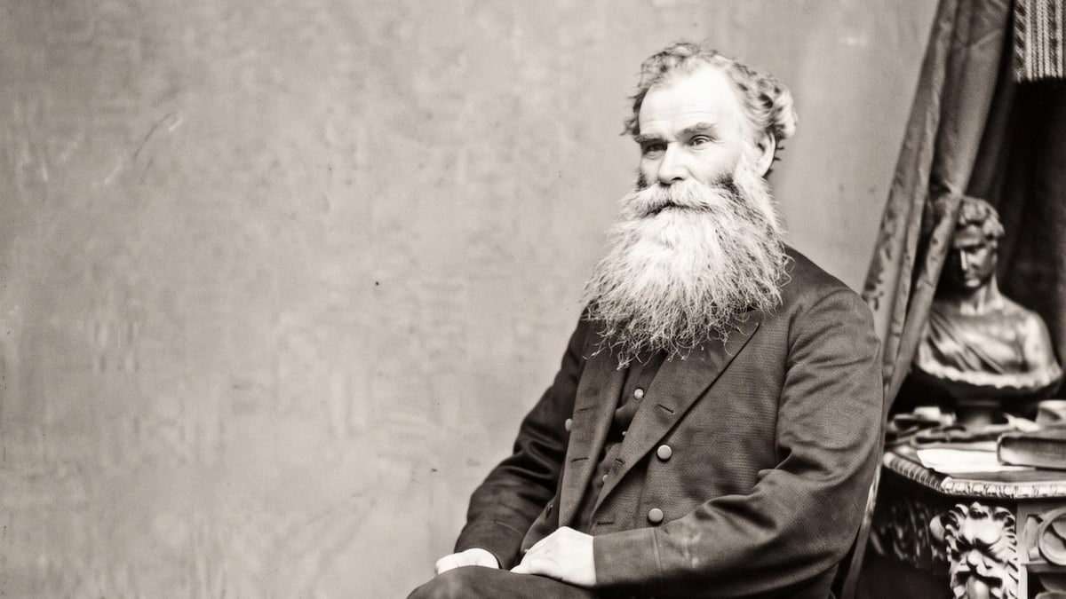 Late-life portrait of Orson Pratt, early Latter-day Saint apostle and theologian.